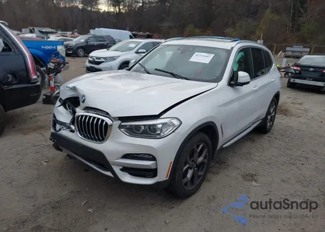 2021 BMW X3 xDrive30I from USA, damaged, VIN 5UXTY5C00M9G79043